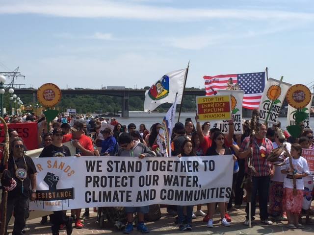 Over 5,000 Protest in Twin Cities at Historic ‘Tar Sands Resistance March’