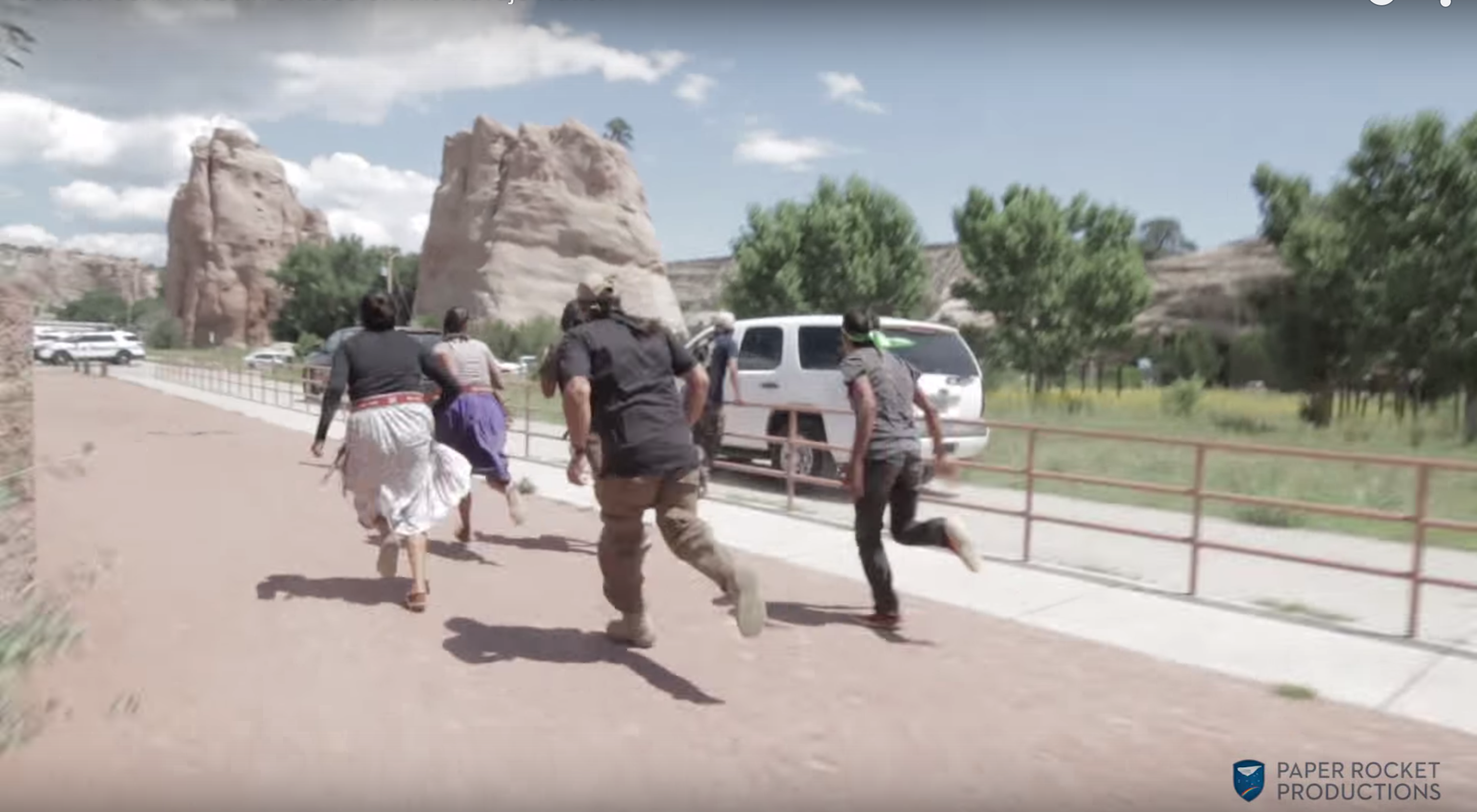 ‘Get The Hell Off Our Land!’ — Apache, Navajo Protestors Chase McCain Motorcade Off Reservation