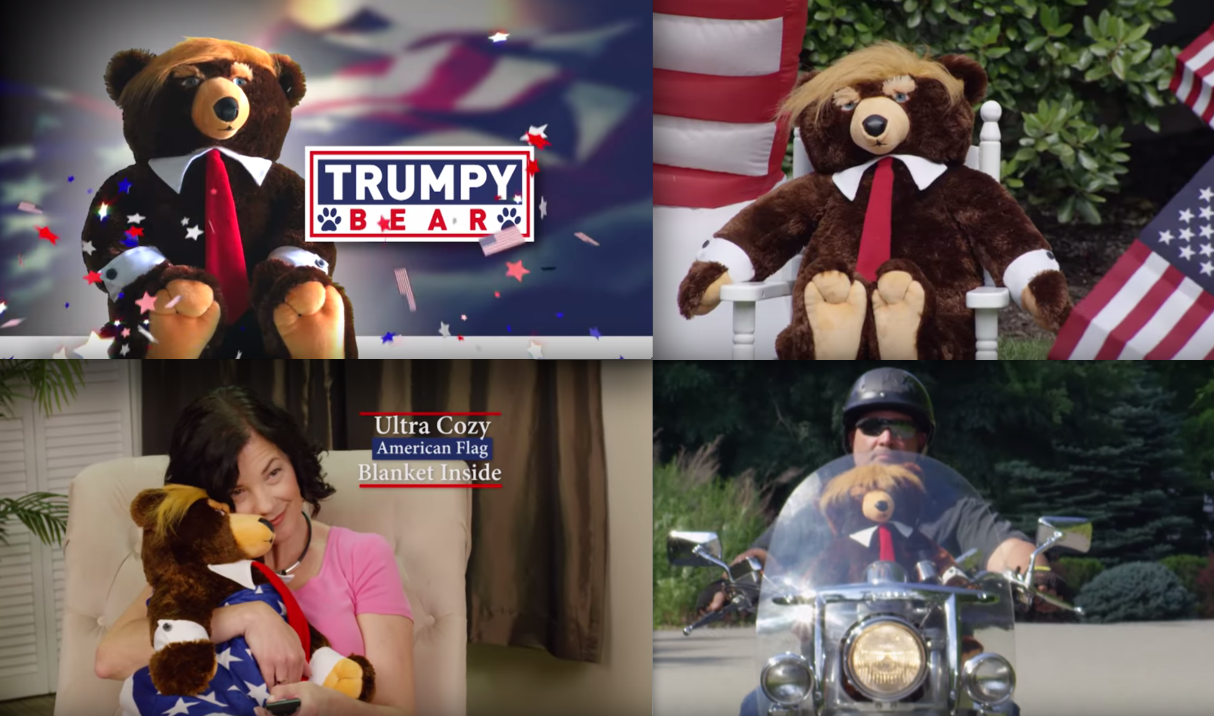 Side-Splitting Video: Infomercial Hits Primetime TV: Meet ‘Trumpy Bear’ (Yes This is Real News)