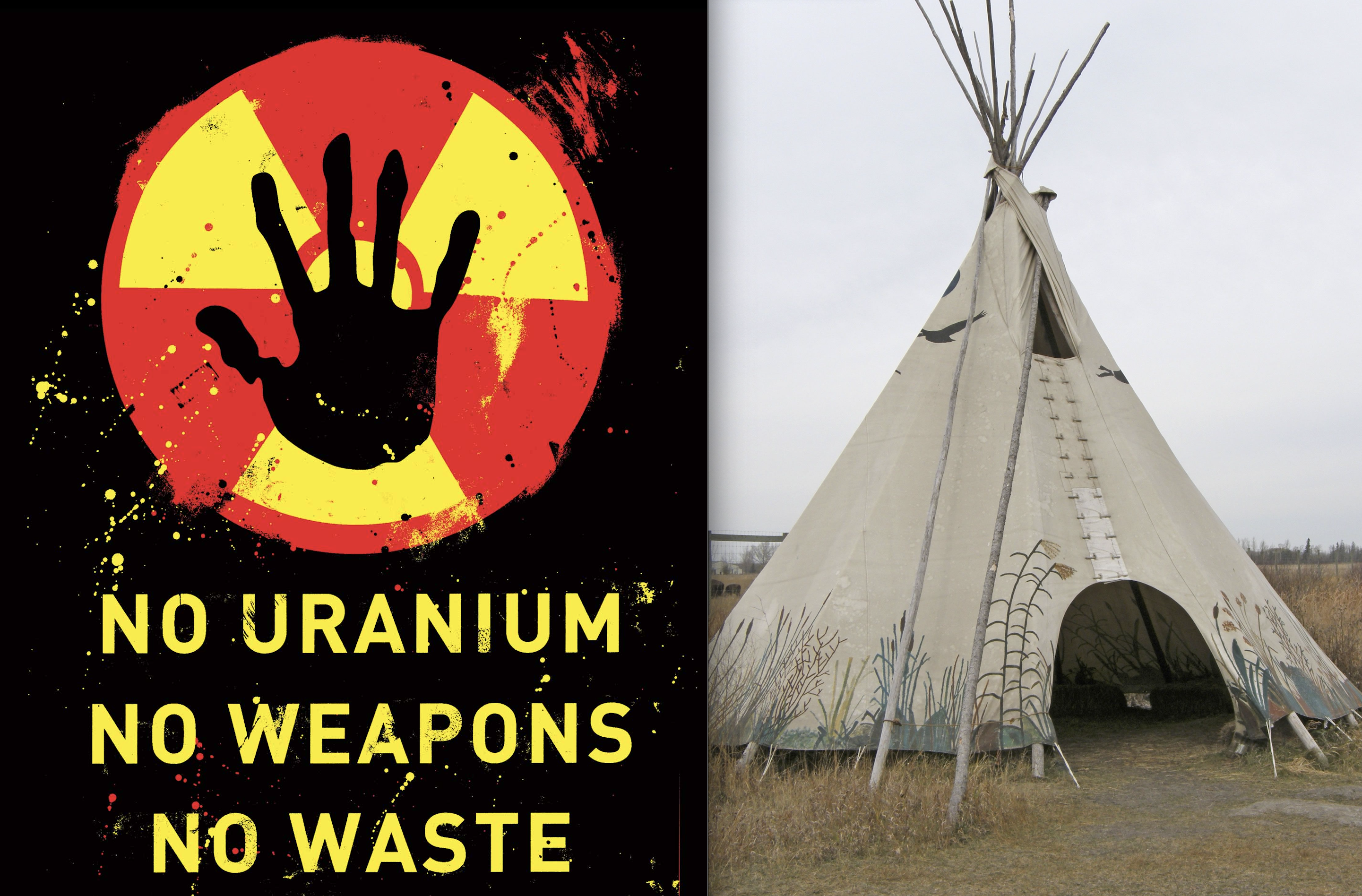 Dust-up: First Nations Group and Uranium Co. Clash; Teepee Blockage Goes up, Mining Co. Backs down