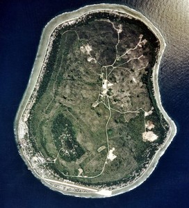 Nauru -- Satelite Image: Wikimedia Commons